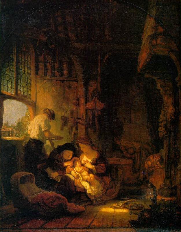 REMBRANDT Harmenszoon van Rijn Holy Family